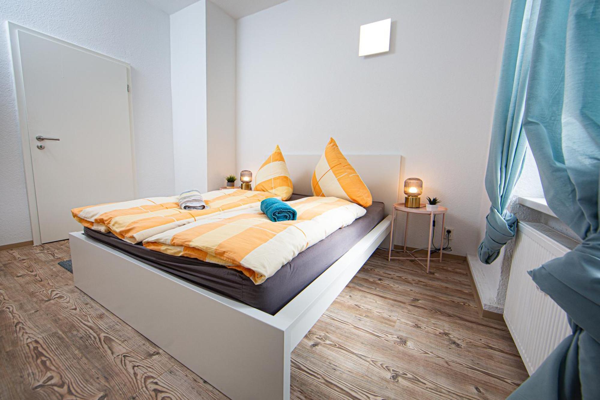 Grossraum-Apartments Mit 2Sz, Wz, Kueche, Smart-Tv, Parken, Etc Erfurt Quarto foto